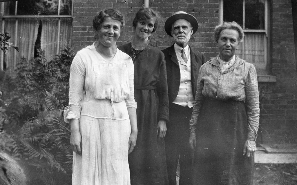 The Dixon family, from Swindon, taken in the 1920s