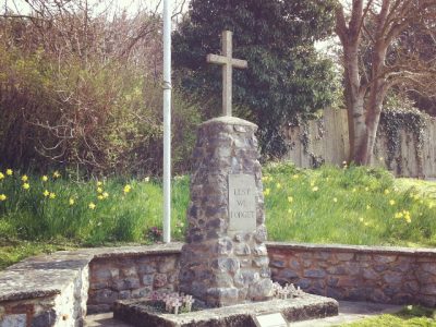 Memorial cross in Chiseldon