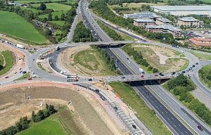 J16 roadworks