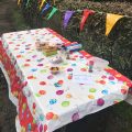 Egg hunt table