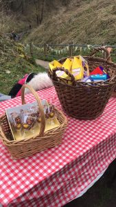 Egg hunt basket