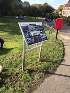 Information board Chiseldon