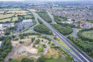 The White Hart roundabout will be revamped thanks to £22.5m in funding from the Department for Transport