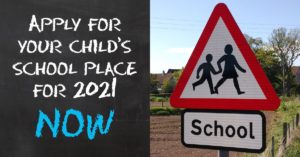 Apply for a child's school place for 2021