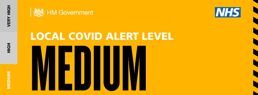 Medium alert level poster
