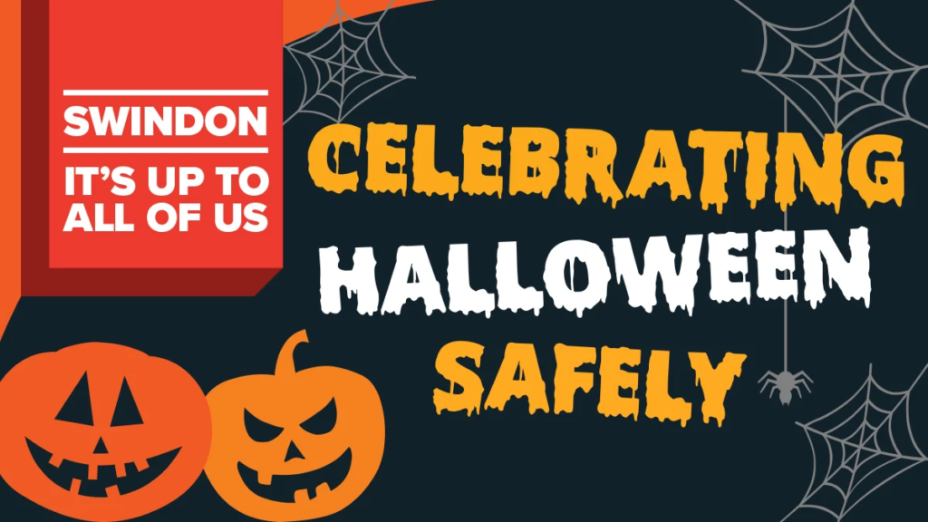 Celebrate Halloween safely poster