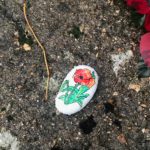 Remembrance Sunday pebble