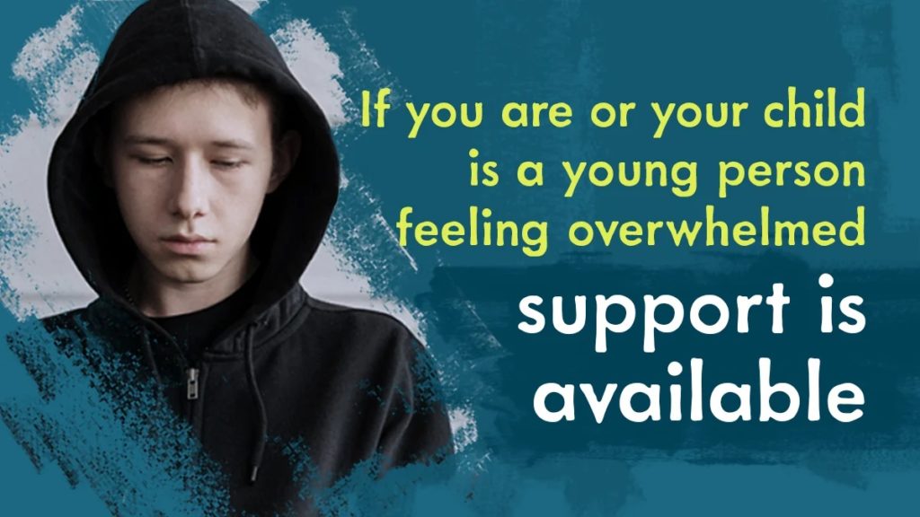 Mental Health support for children and young people in Swindon poster