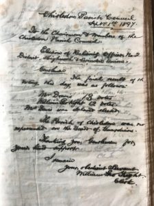 council papers