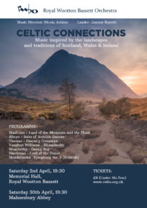 Royal Wootton Bassett Orchestra - Celtic Connections poster