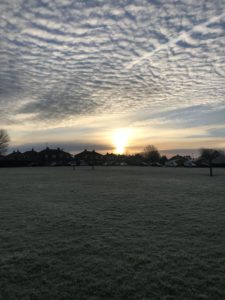 Frosty morning in Chiseldon