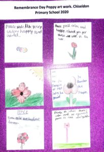 Chiseldon Primary School poppy competition 2020