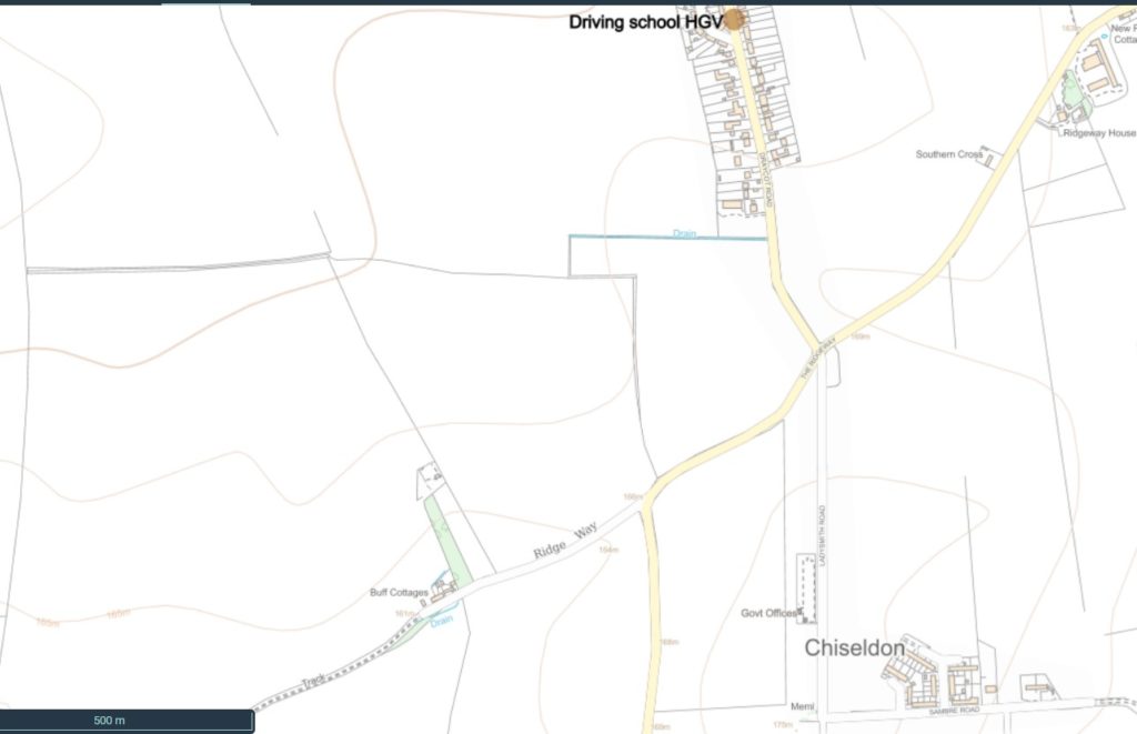 South Chiseldon and Ridgeway View map