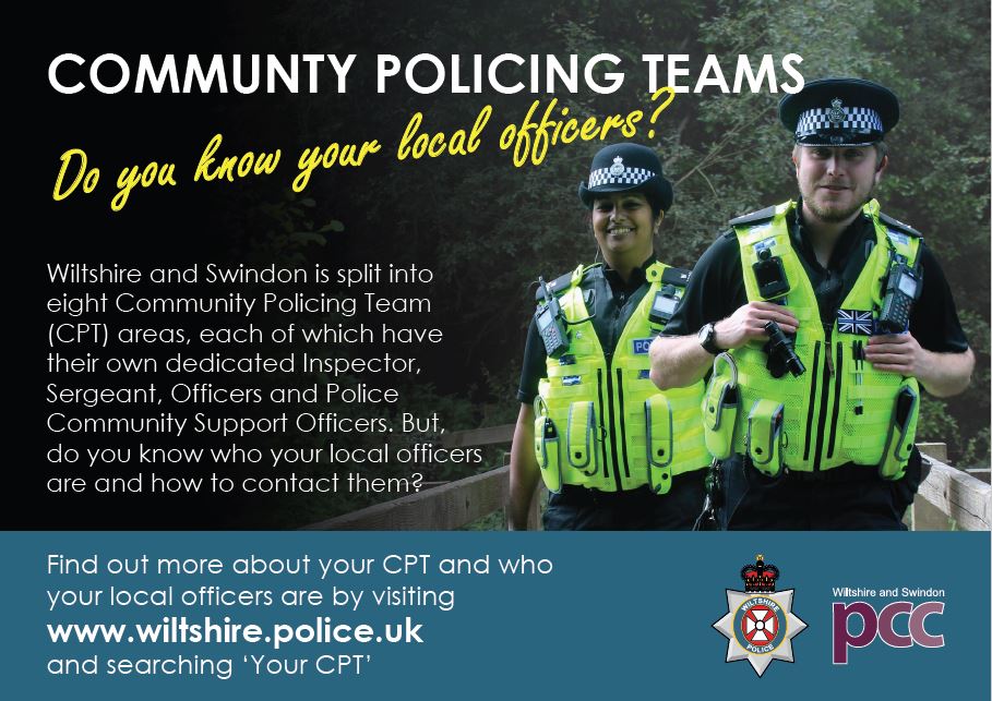 Community Policing Team poster