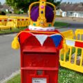 Decorated post box