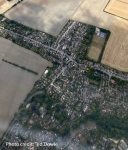 ariel view of Chiseldon