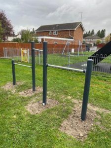 Chiseldon children's playgroung climbing frame
