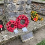Two Armistice Day wreaths