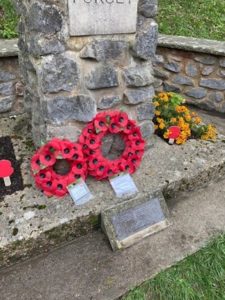 Two Armistice Day wreaths