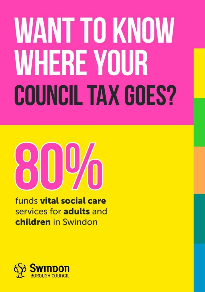 Front of SBC council tax booklet