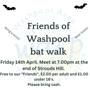 Poster advertising bat walk