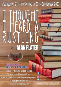 Poster for 'I thought I heard a Rustling' play