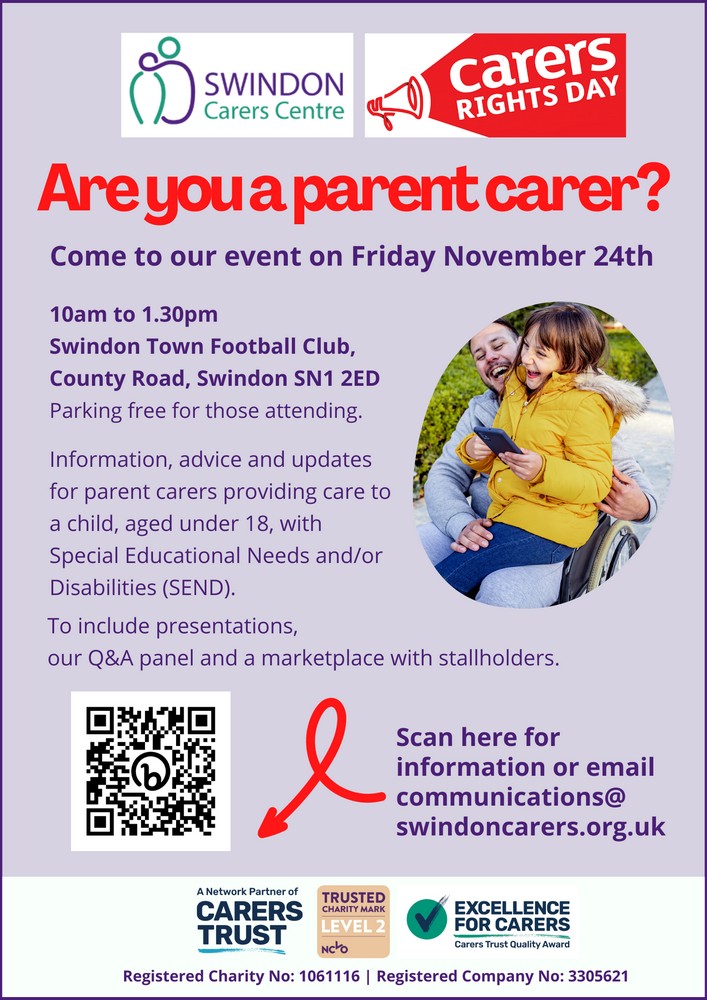 Poster advertising Carers Day