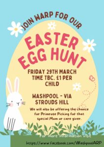 Easter egg hunt poster